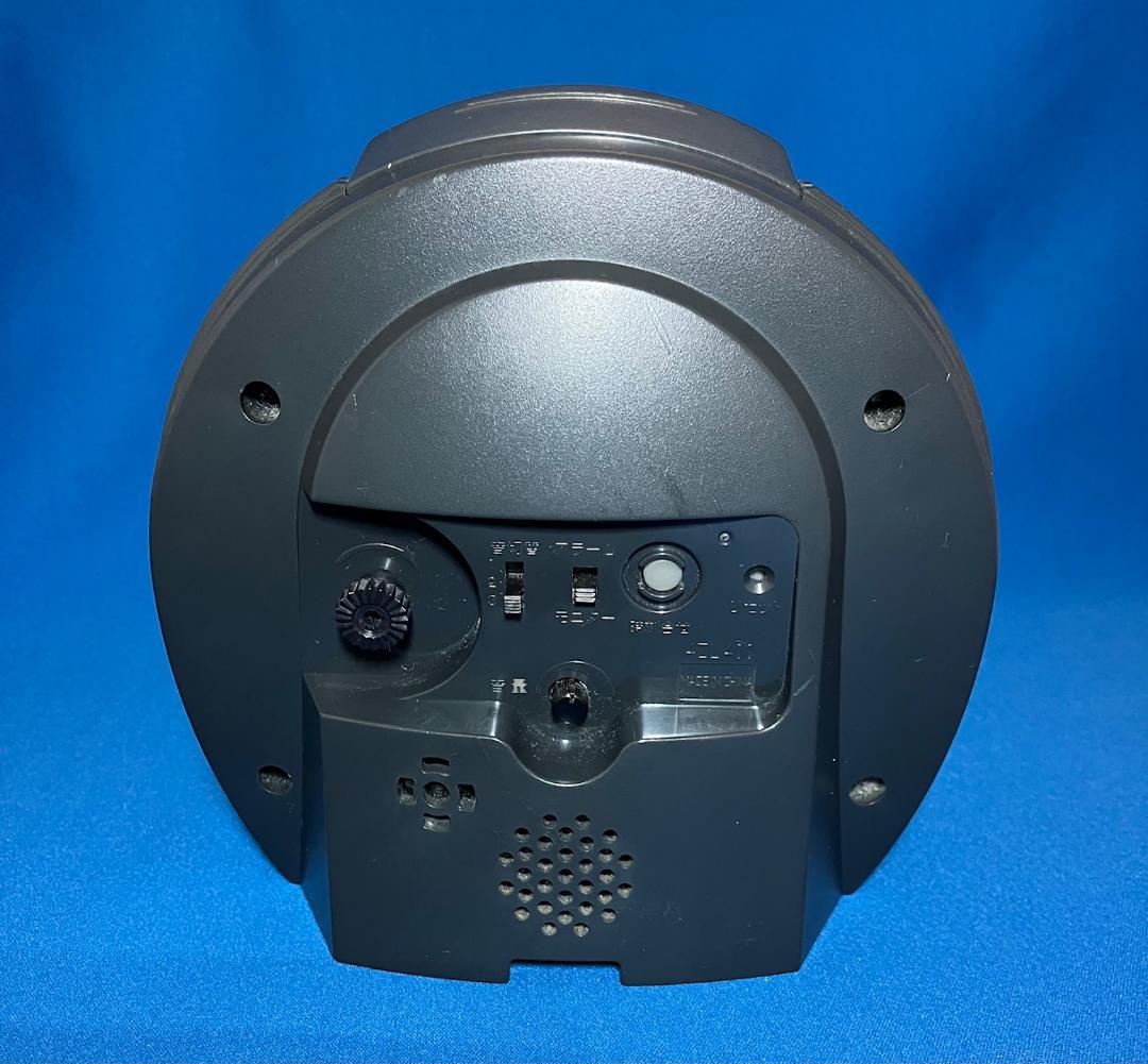 終売品　東海道新幹線　メロディー・チャイムとアナウンスの目覚まし電波時計