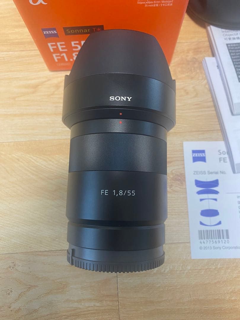 レンズ(単焦点) SONY Sonnar T* FE 55mm F1.8 ZA SEL55F18Z