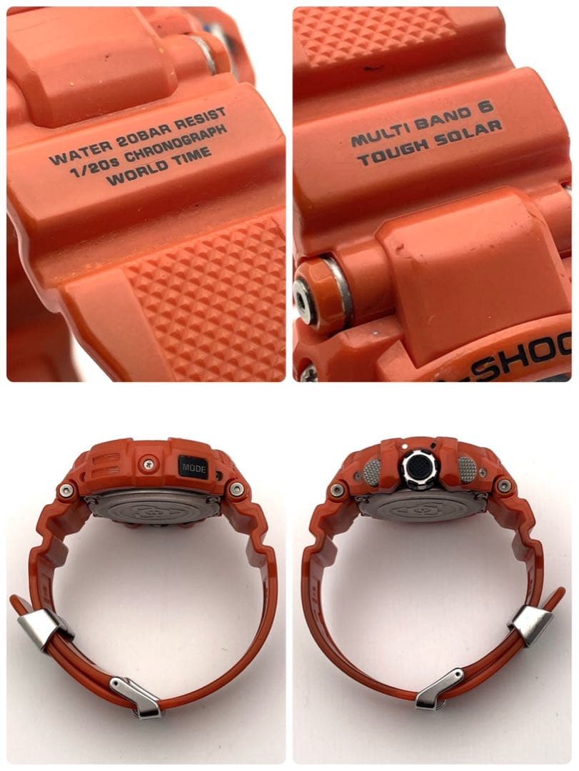 【稼働】G-SHOCK GW-A1100R スカイコックピット 電波ソーラー