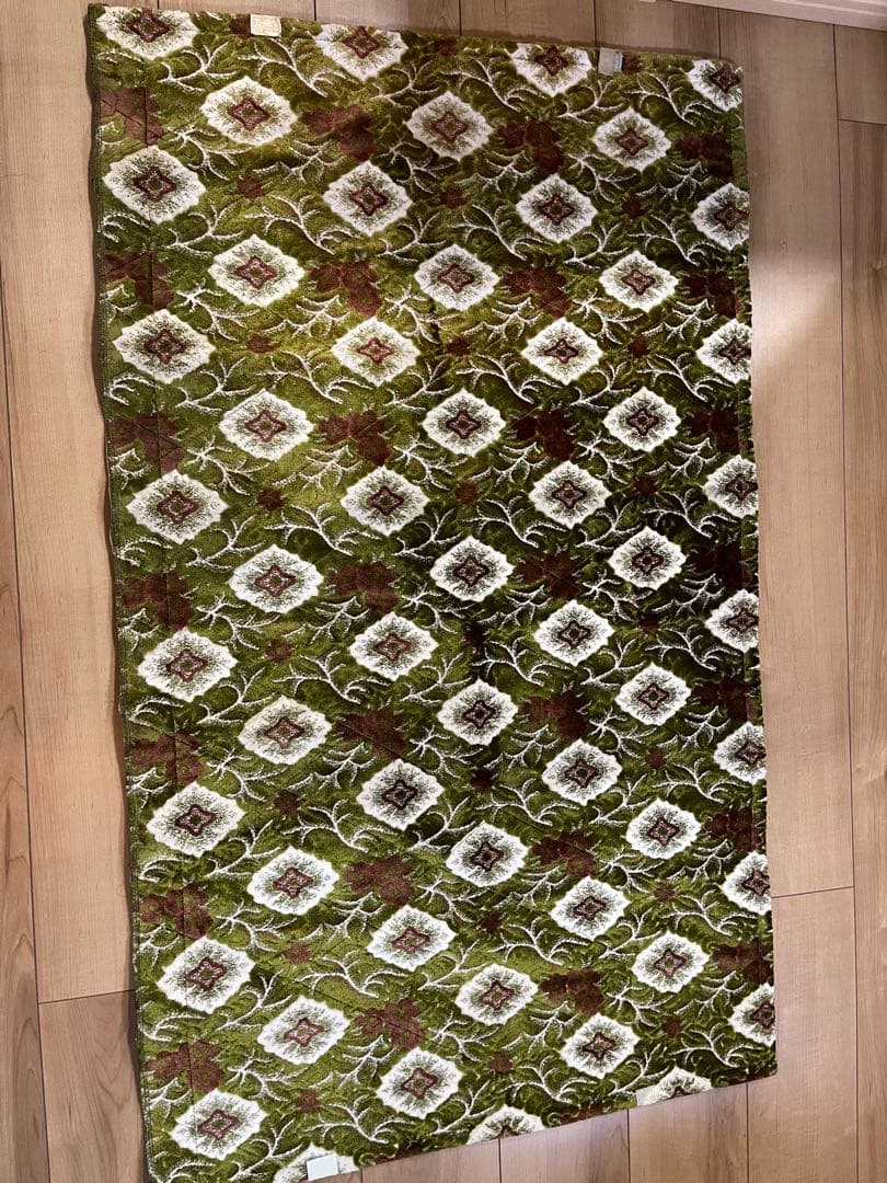 金華山　大花束 緑　サイドカーテン両面仕様