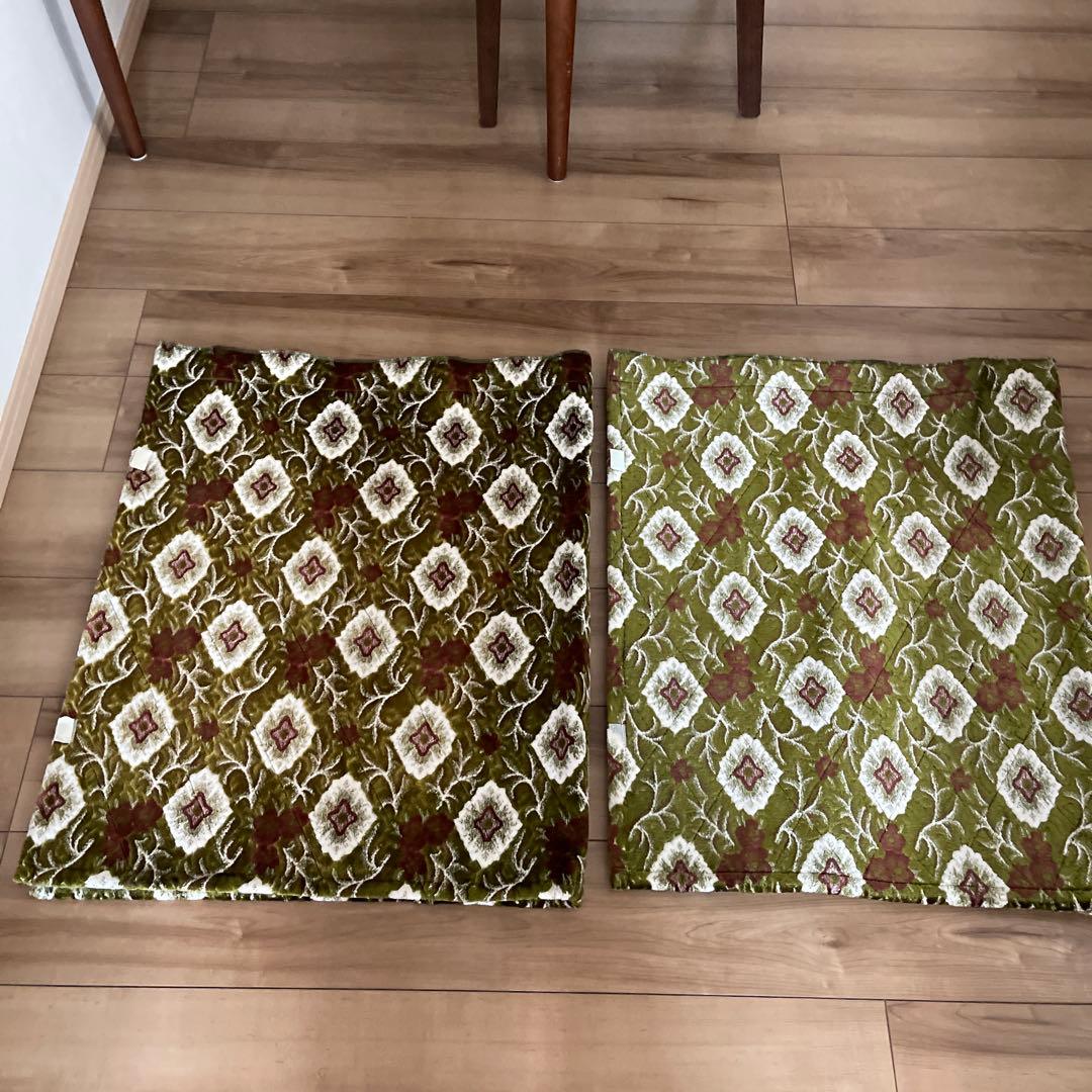 金華山　大花束 緑　サイドカーテン両面仕様