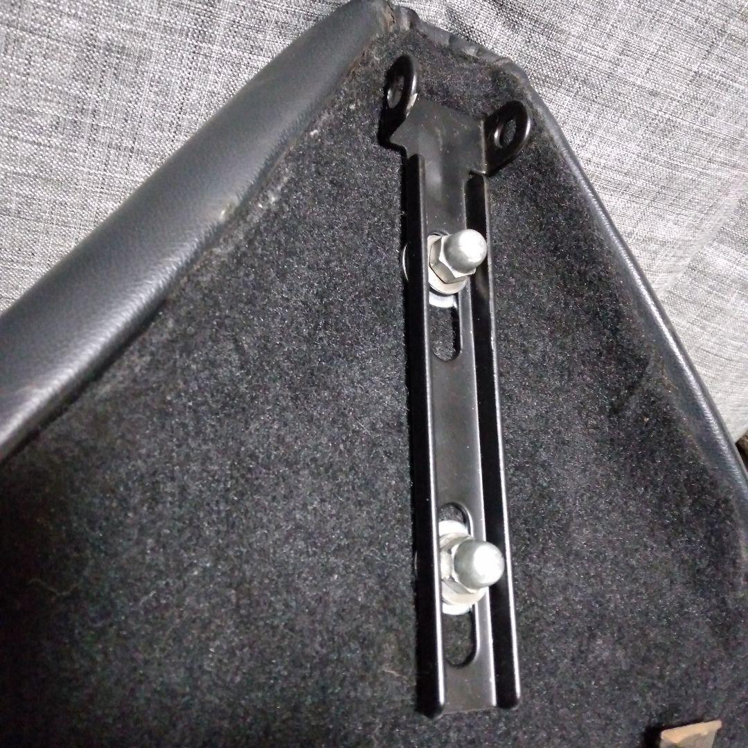 ☆ハーレーソロシート☆サドルシート☆ラージサイズ☆ブラック☆合皮☆汎用☆