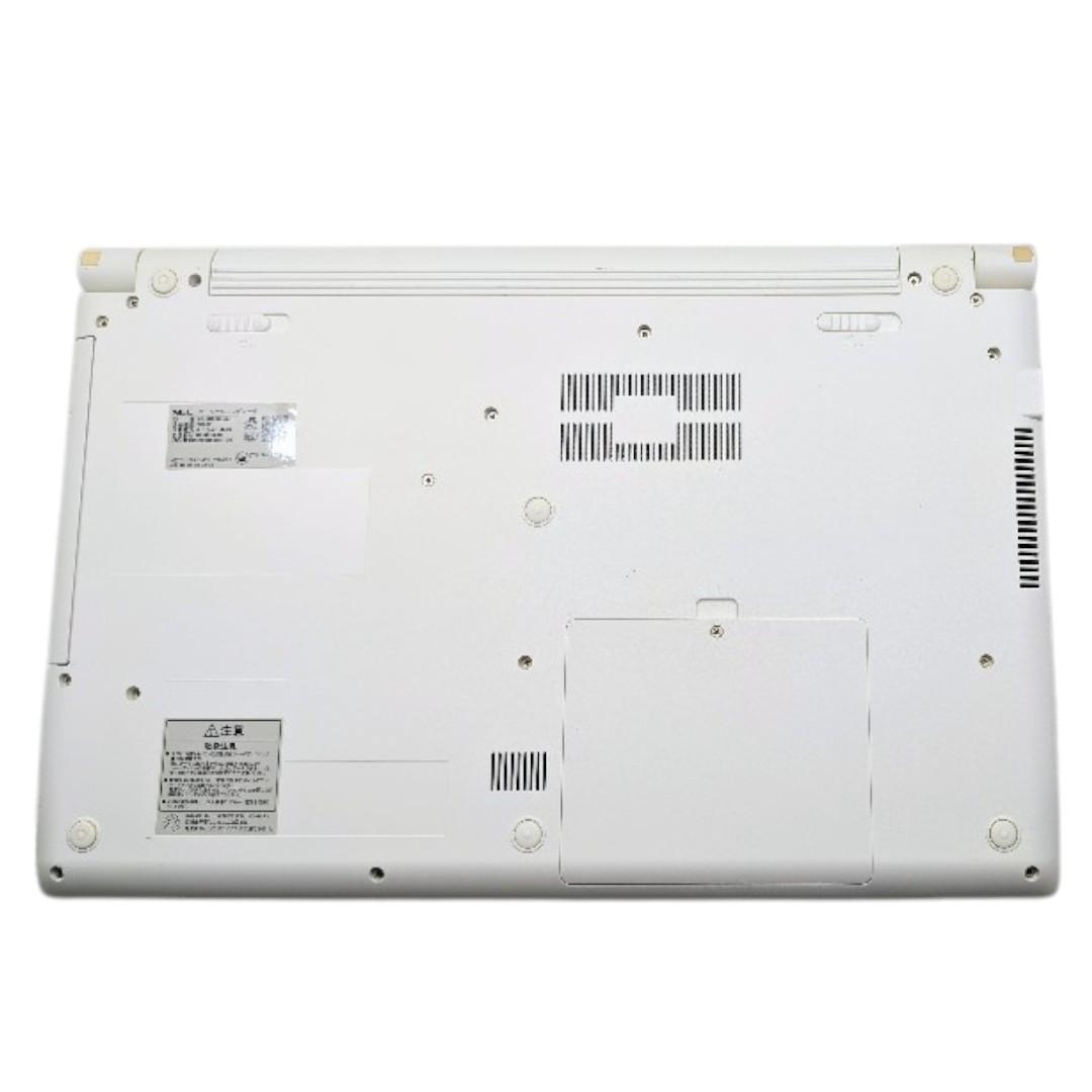 すぐ使える　NEC　LAVIE　可愛い白　ノートパソコン　お子様の練習用に！