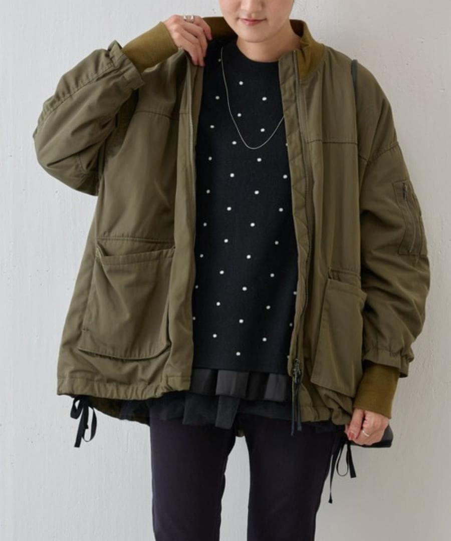 BEARDSLEY ビアズリー　チュチュキャミニット　ブラック　ドット　洗える