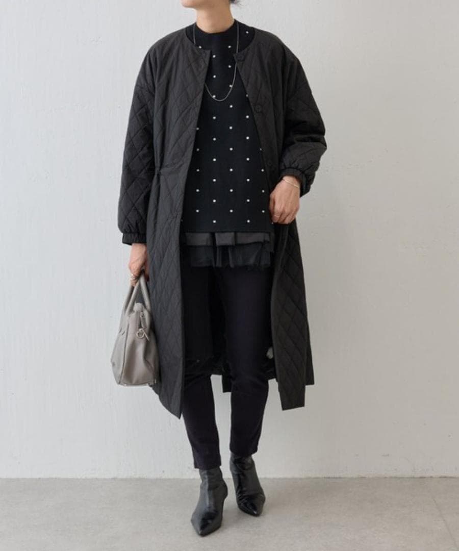 BEARDSLEY ビアズリー　チュチュキャミニット　ブラック　ドット　洗える