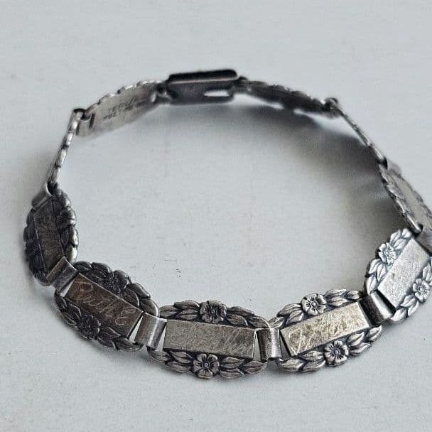 40s sweet heart jewelry 忘れな草 ブレスレット 19cm