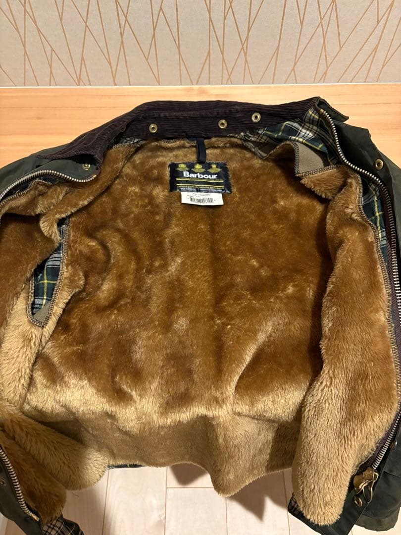 Barbour オイルドジャケット　ライナー付き