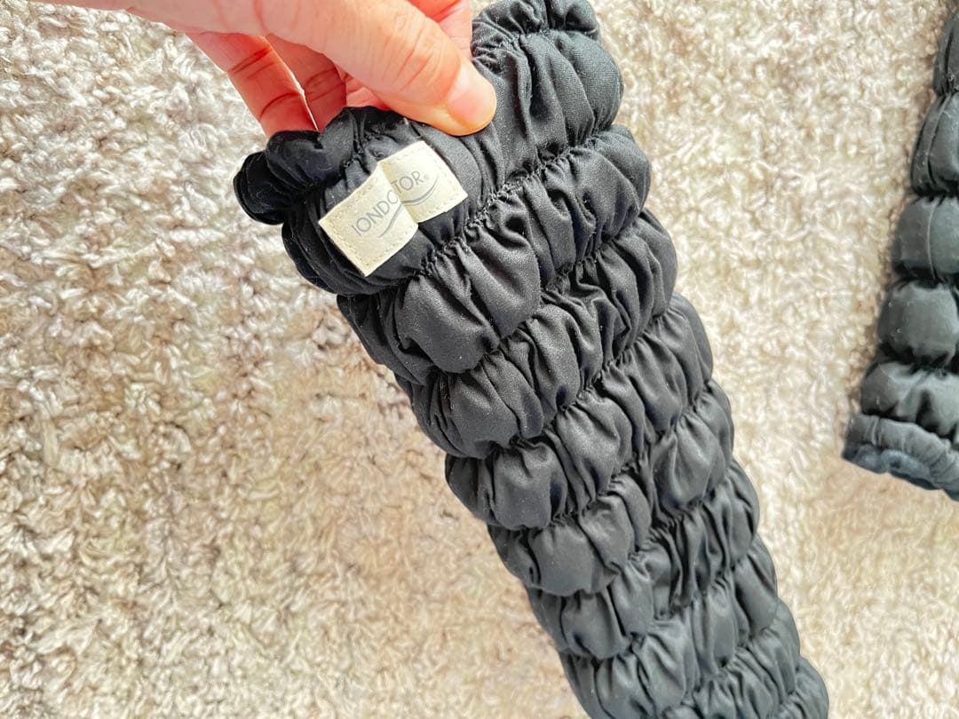 ◾️未使用◾️UCHINO IONDOCTOR レッグウォーマー ブラック