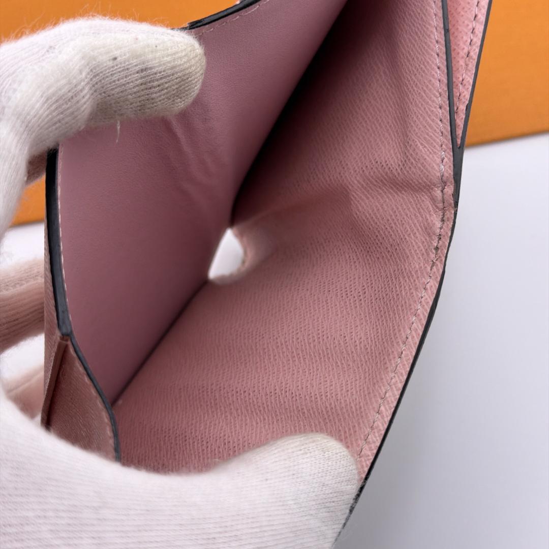 ひめルイヴィトン モノグラム ポルトフォイユ ゾエ ローズバレリーヌ