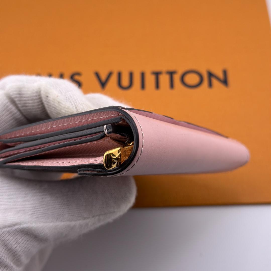 ひめルイヴィトン モノグラム ポルトフォイユ ゾエ ローズバレリーヌ