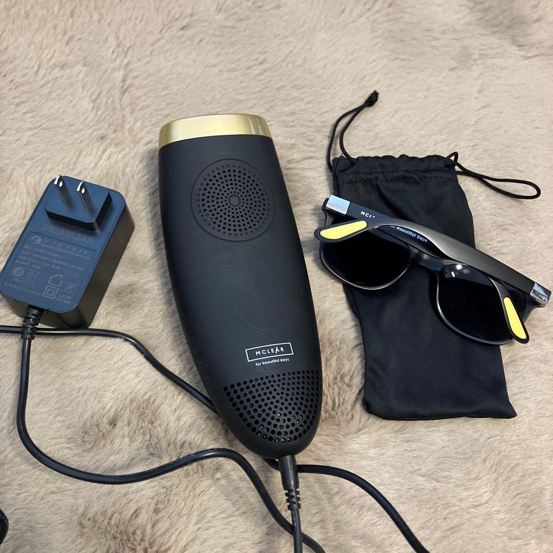 【のっち】 CLEAR 脱毛器 未使用 サングラス付き