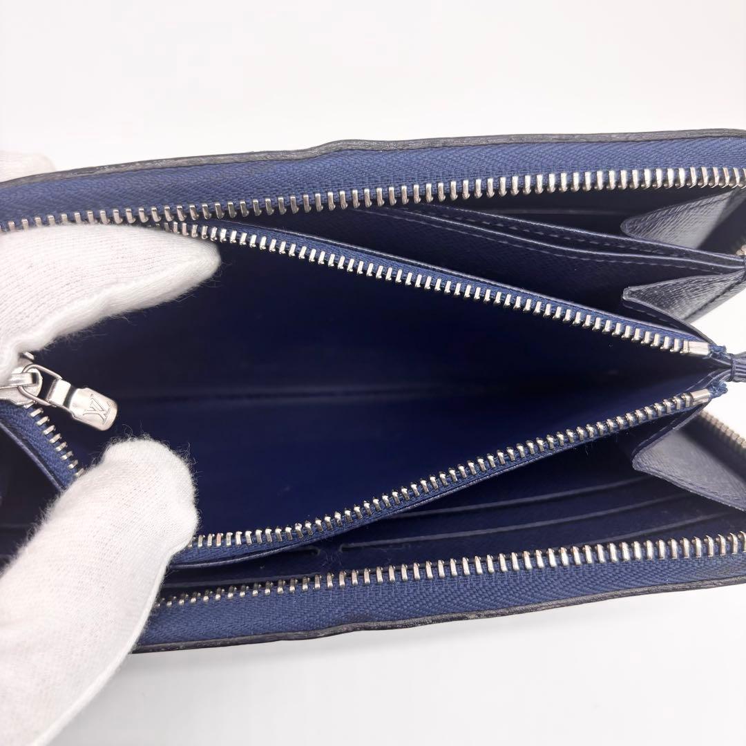 ✨超美品✨ルイヴィトン 新型 ジッピーウォレット エピ アンディゴブルー