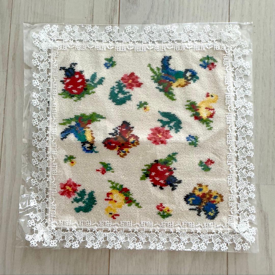 フェイラー FEILER 近沢レースコラボハイジハンカチ 2枚セット