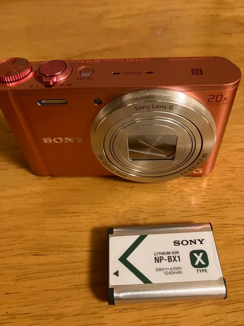 SONY サイバーショット DSC-WX350 ピンク おまけケース付き