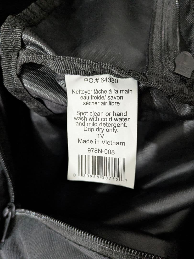 【値下げ！！】Herve Chapelier ブラックリュック