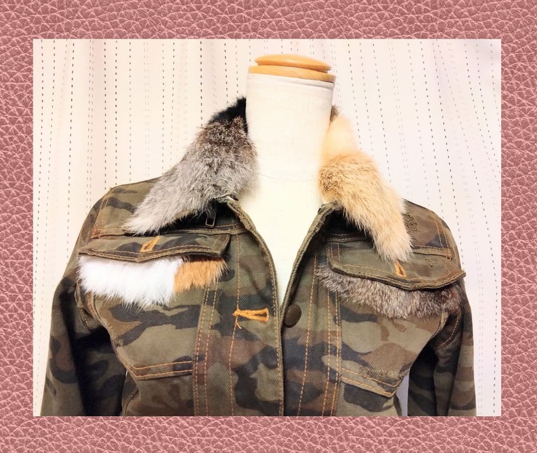 LGB初期　迷彩/ミリタリー　ダメージ加工　ジャケット