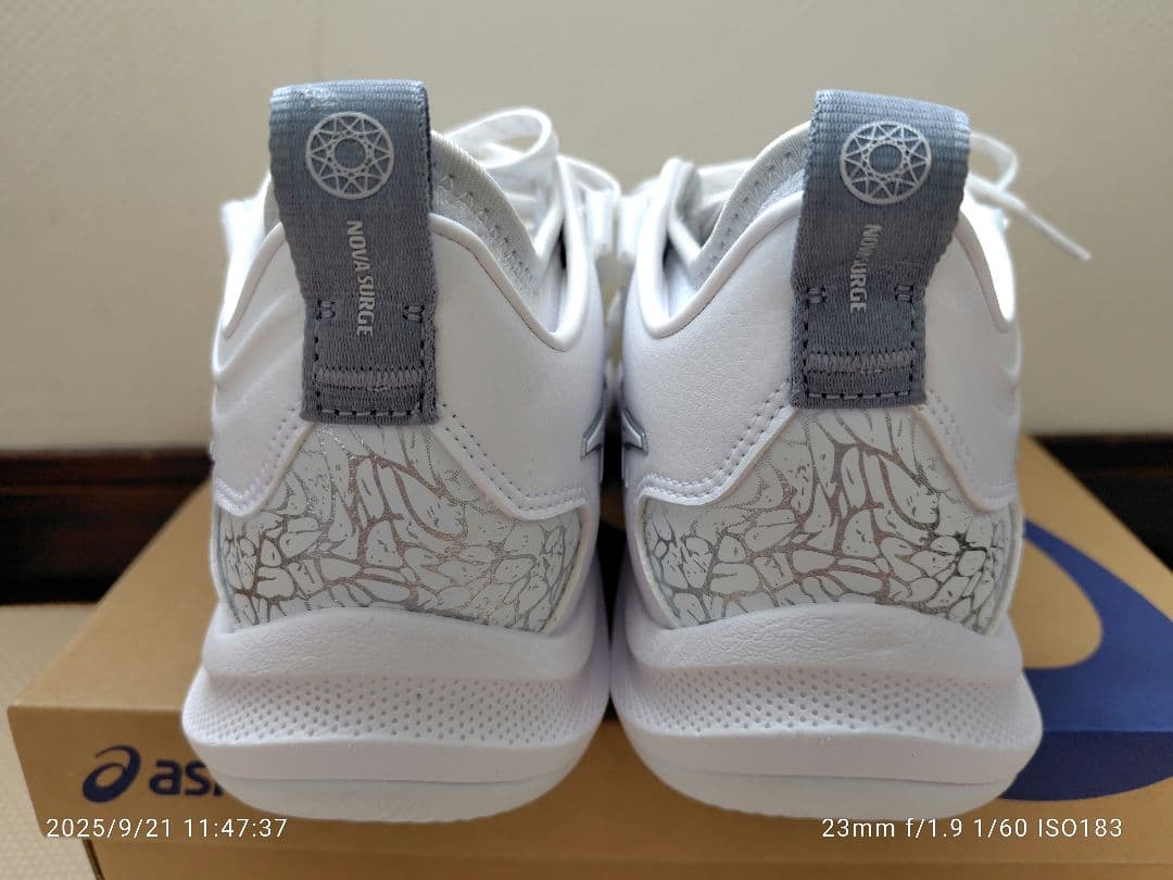 アシックス ノヴァサージロー2 25.0美品 NOVA SURGE Low2