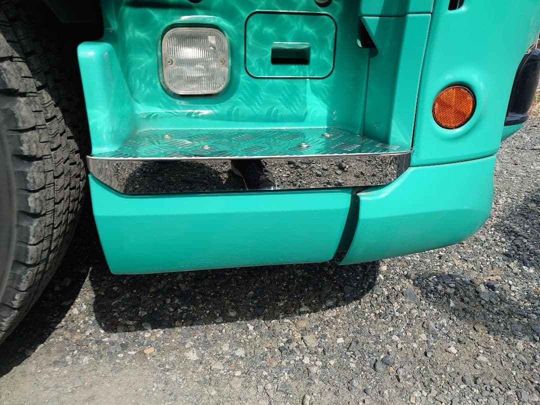 17プロフィア　アルミ縞板✕サイド鏡面ステン　ボルト付き