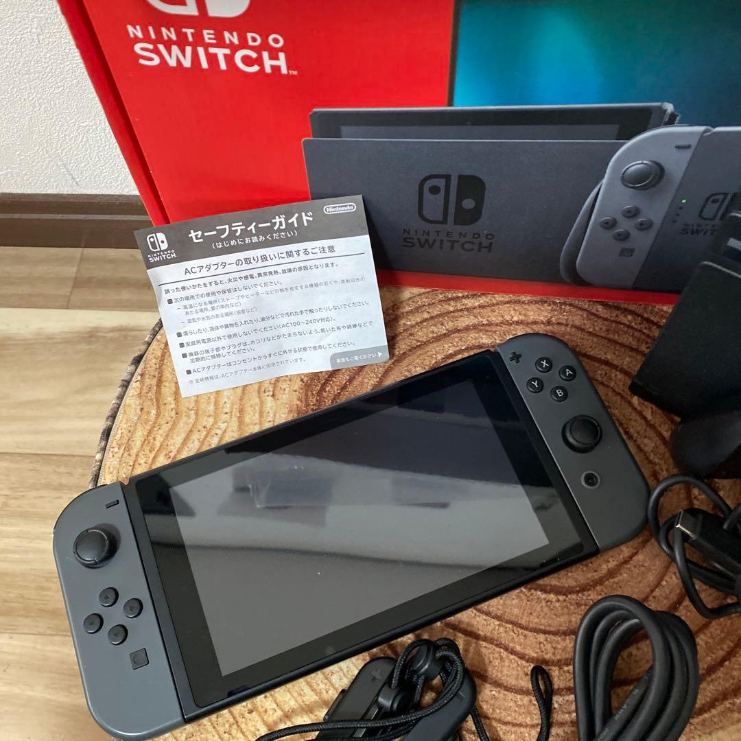 Nintendo Switch ニンテンドースイッチ本体　グレー ②