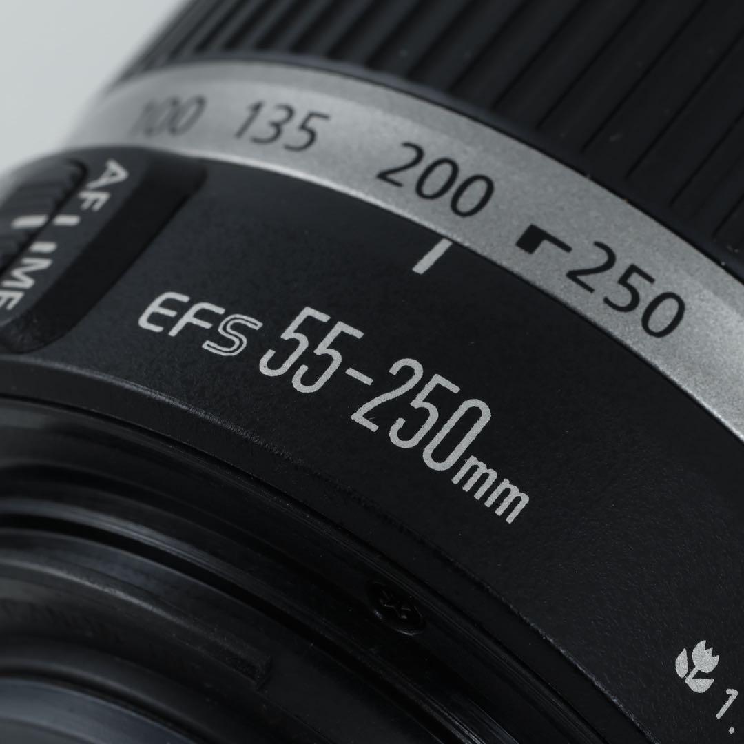116★ Canon用 キヤノン用 望遠レンズ EF-S 55-250mm