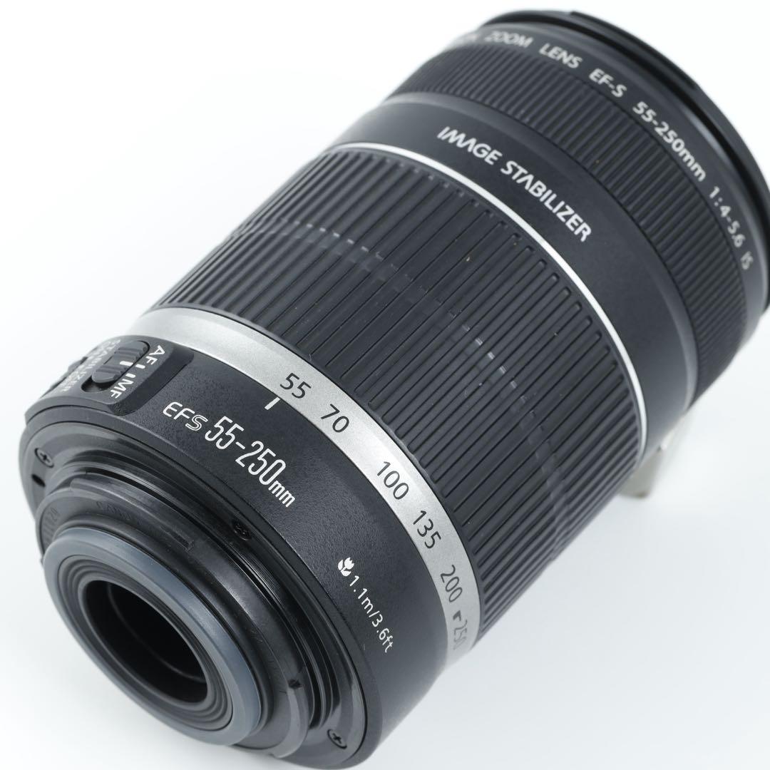116★ Canon用 キヤノン用 望遠レンズ EF-S 55-250mm