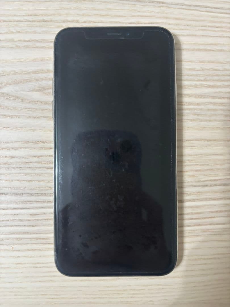 iPhone X 64GB シルバー 本体＋純正ケーブル SIMロックあり