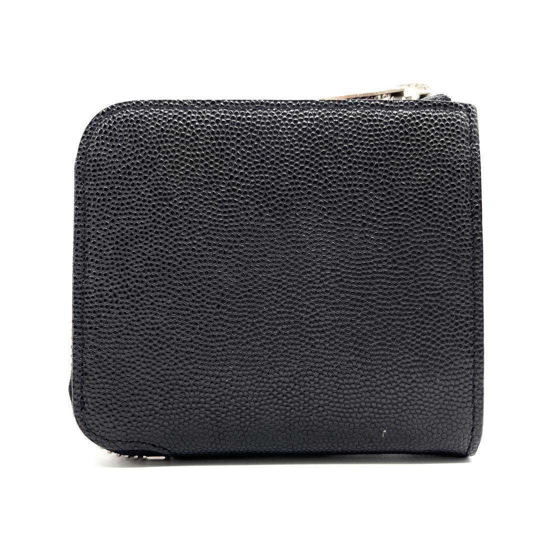 【未使用級】ポーター エイブル コンパクトウォレット ケース レザー 黒
