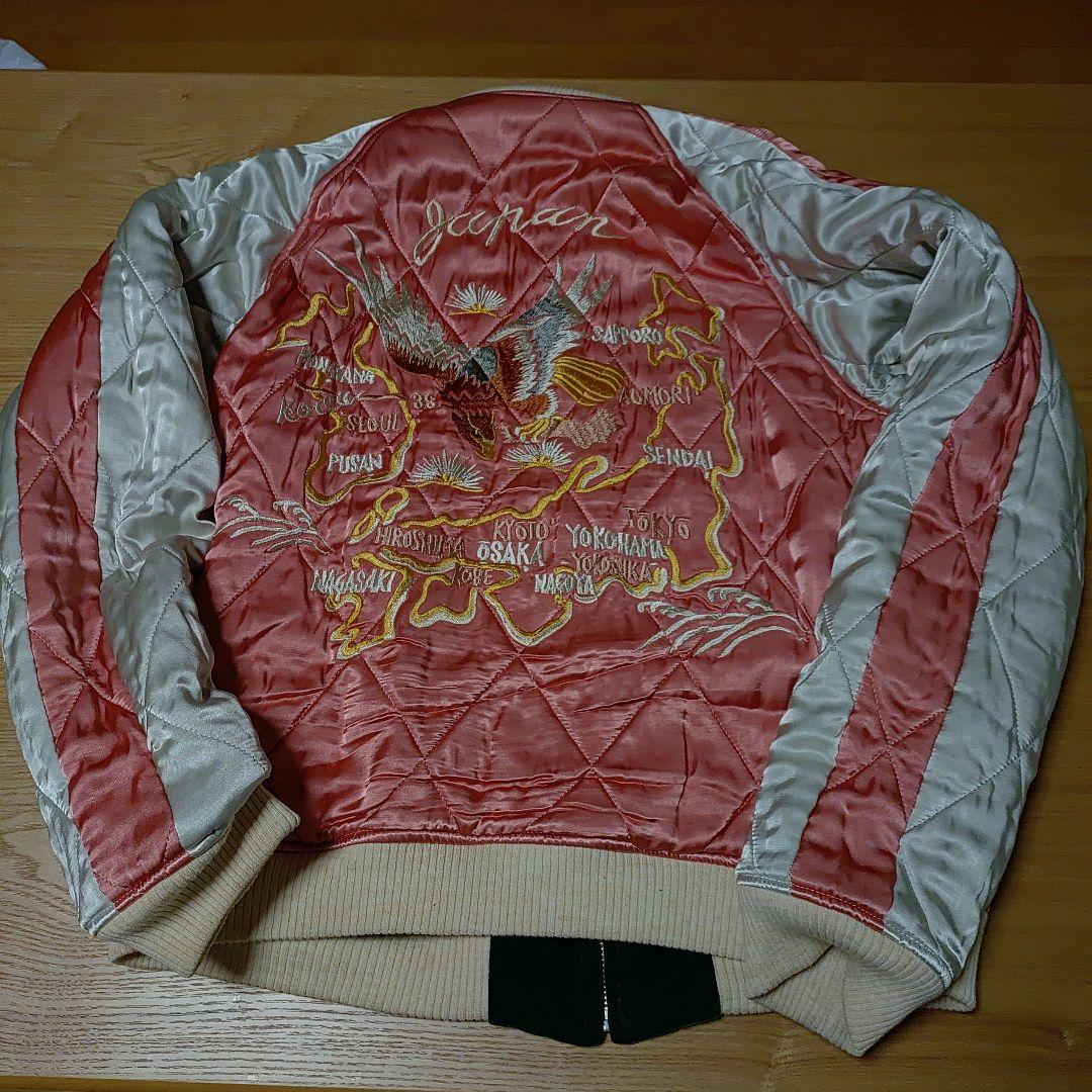 フラットヘッドスカジャングリーン別珍 激レア