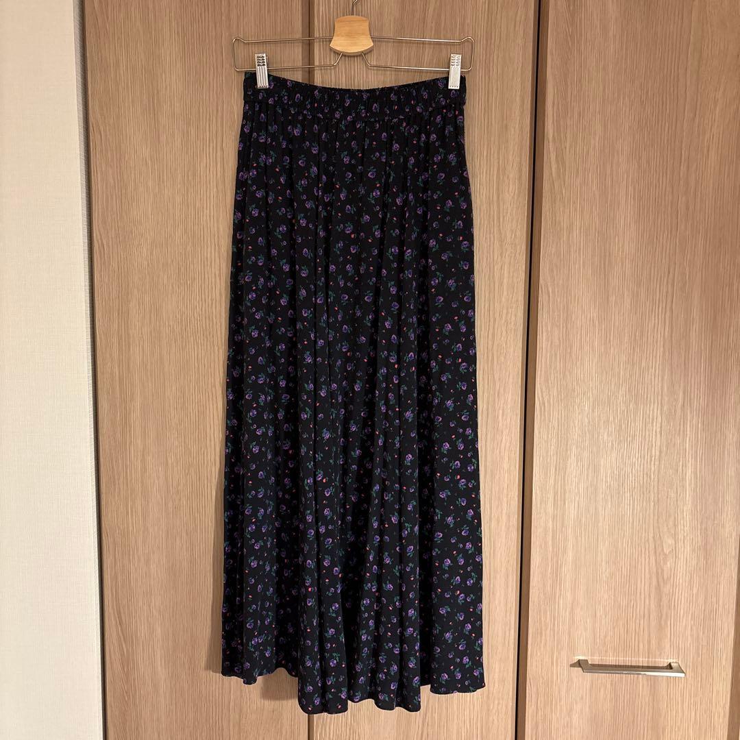 シンゾーン THE SHINZONE フラワープリント ロングスカート