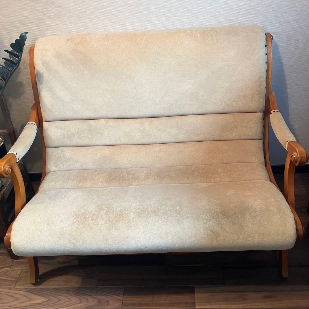 【美品】ダニエル家具　横浜クラシック家具　ブーツ　２人掛け　ソファ　横浜家具