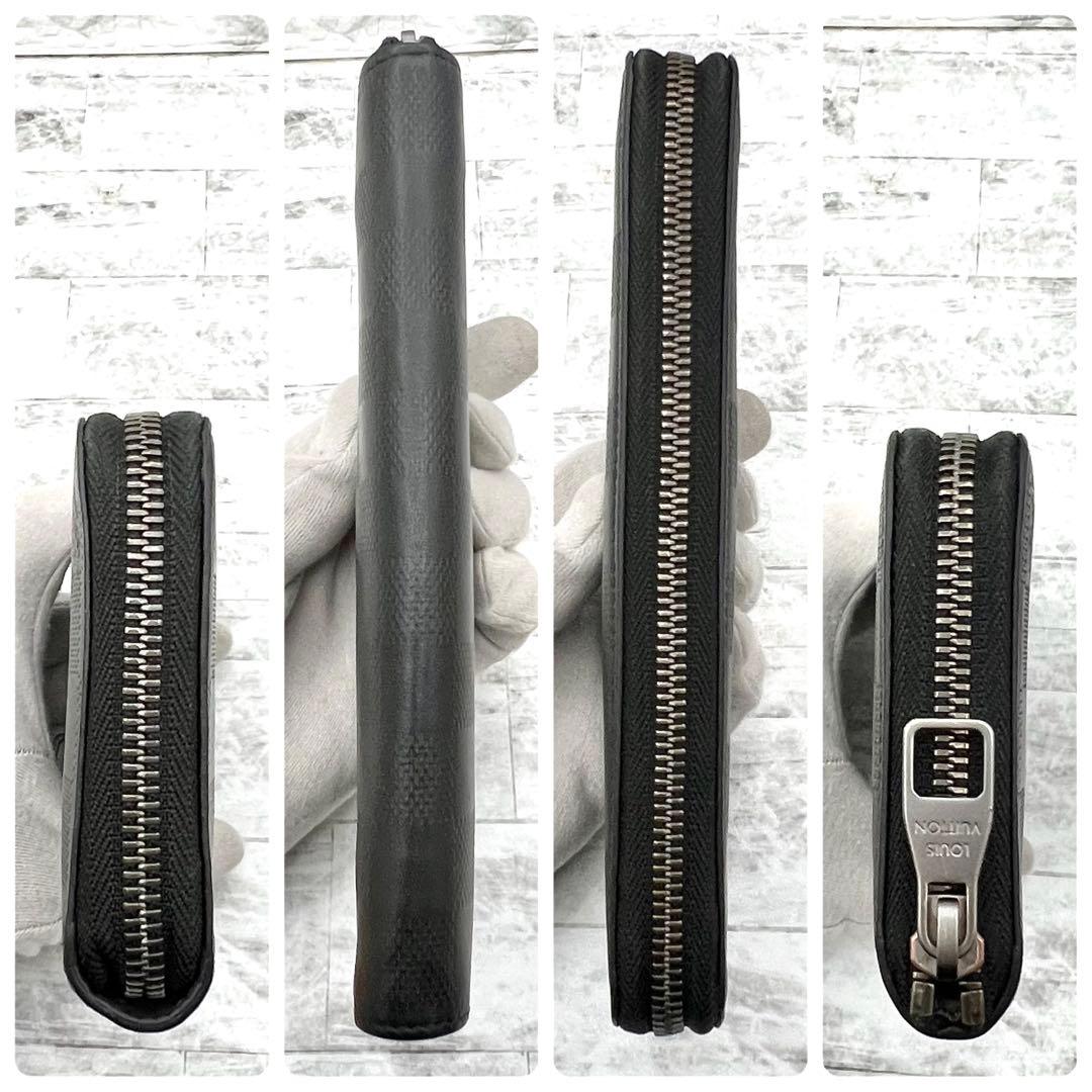 ★極美品★　ルイヴィトン　ダミエアンフィニ　ジッピーウォレット　ヴェルティカル