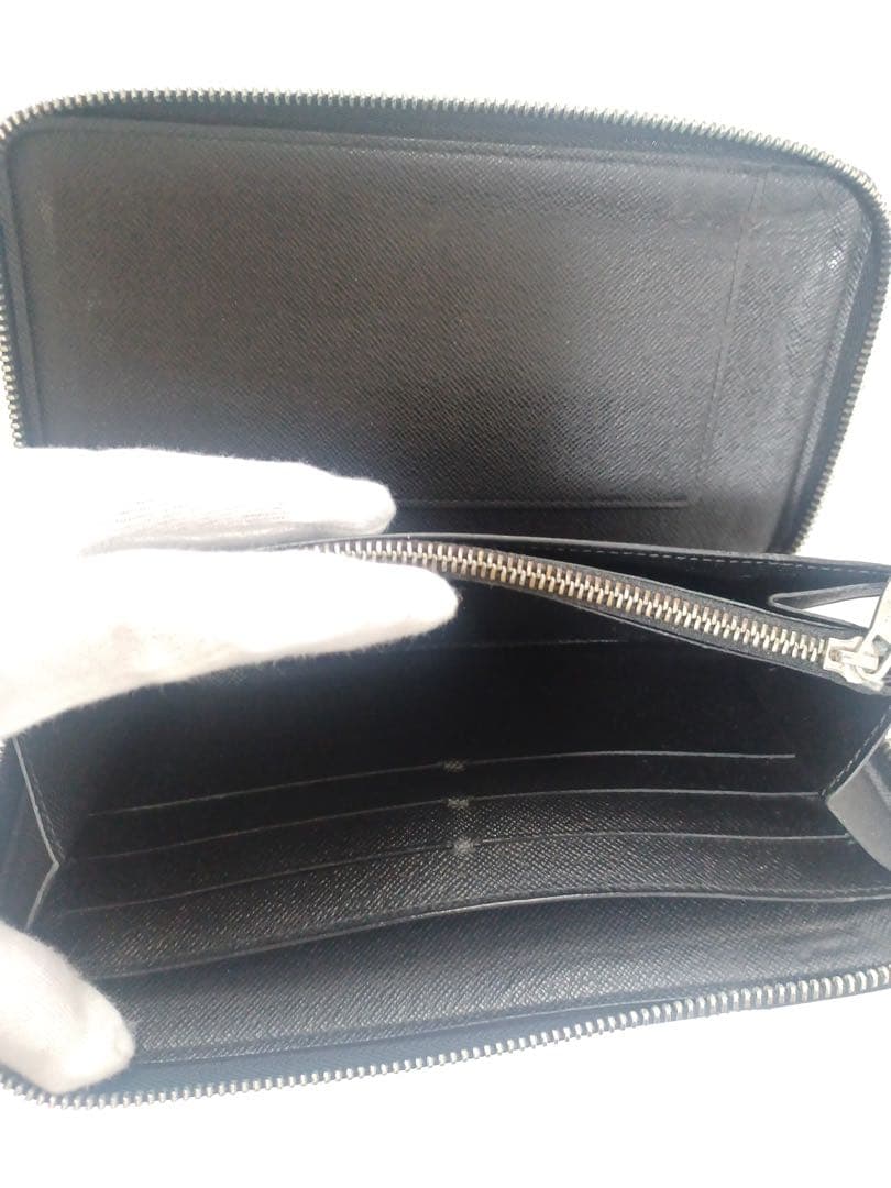 E*t様 ルイヴィトン ダミエ 長財布 グラフィット ジッピーオーガナイザー 黒