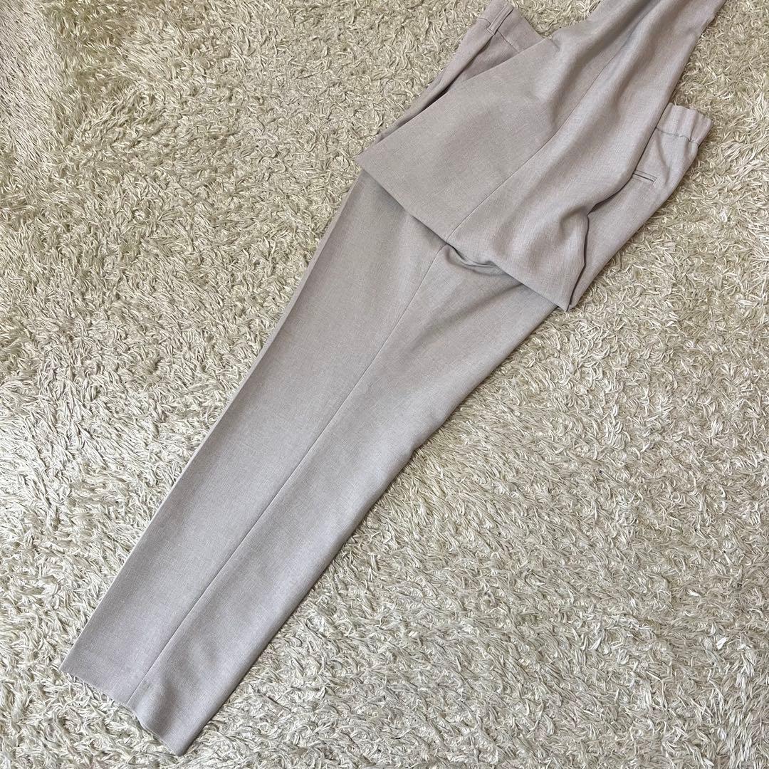 ☆未使用級☆アンタイトル　スーツセットアップ　ベージュ　XL　大きいサイズ