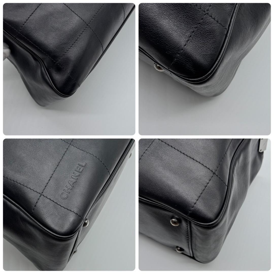 【極美品】シャネル　チョコバー ミニボストン　ハンドバッグ