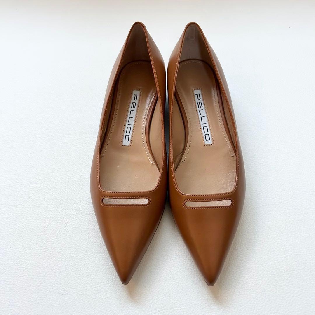 新品✨定価69300円 ペリーコ 定番 ANIMA アネッリ パンプス 23