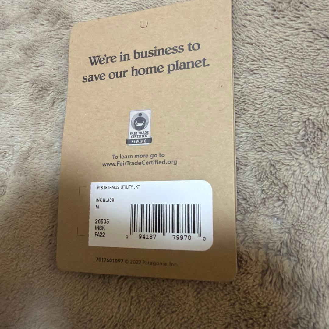 パタゴニア メンズ・イスマス・ユーティリティ・ジャケット M 墨黒