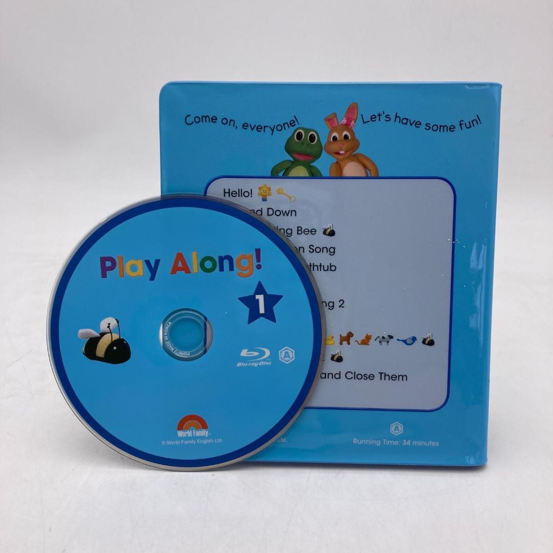 プレイアロング　ブルーレイ　おもちゃ付　ディズニー英語システム　305509