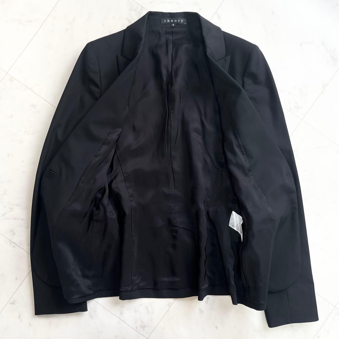 Theory セオリー スーツ セットアップ 上下 ブラック フォーマル 40