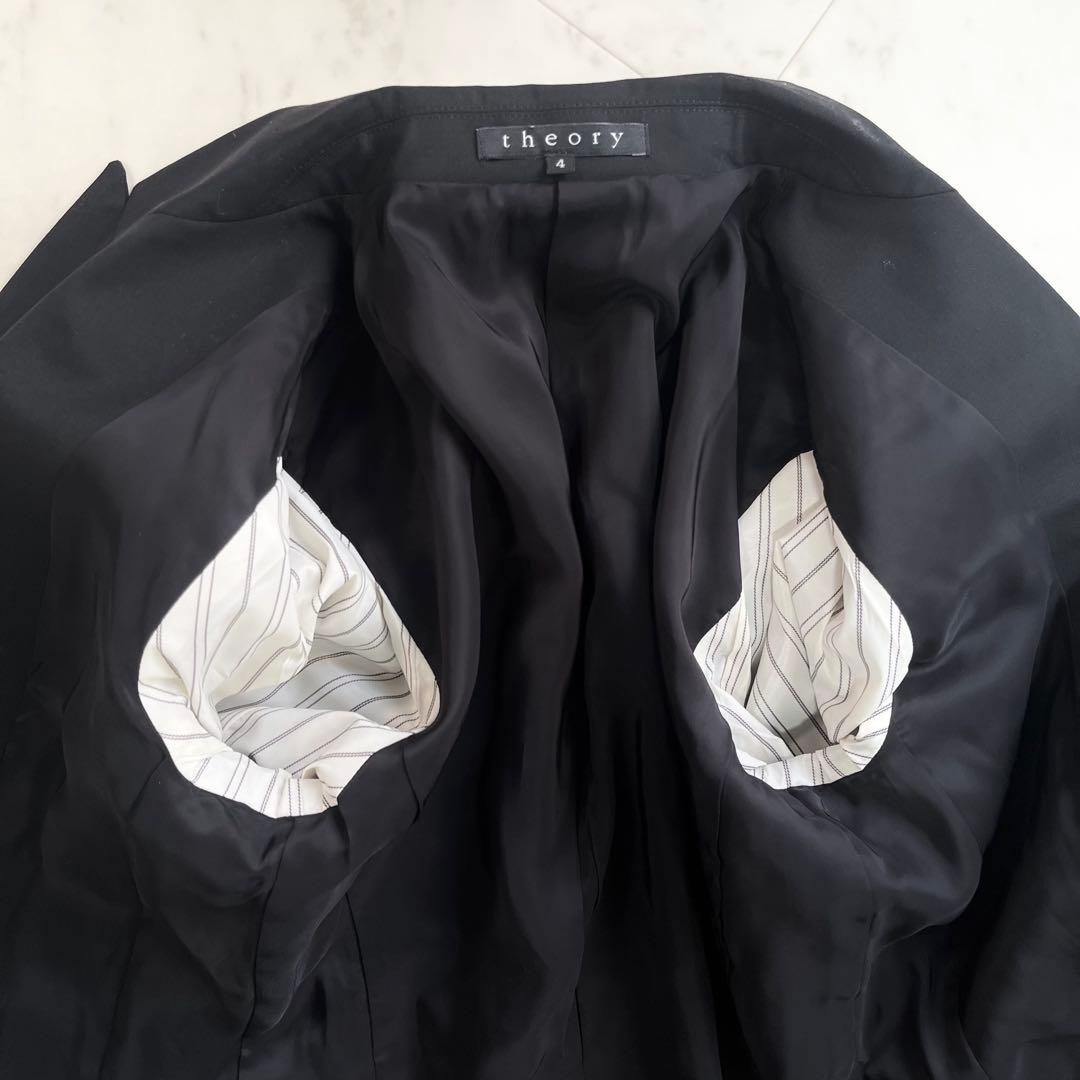 Theory セオリー スーツ セットアップ 上下 ブラック フォーマル 40