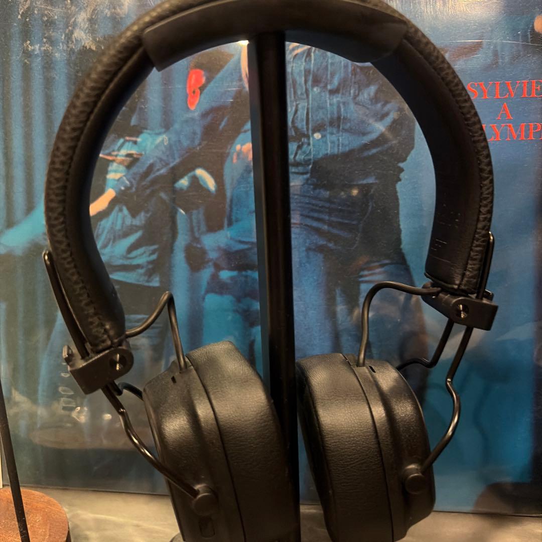 Marshall ワイヤレスヘッドホン ブラック