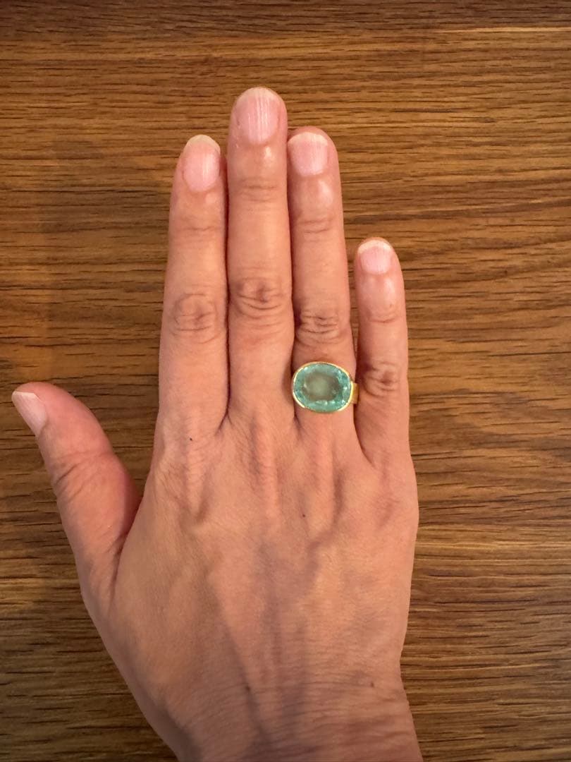 【最終値下】ETSUKO SONOBE エメラルドリング20KYG