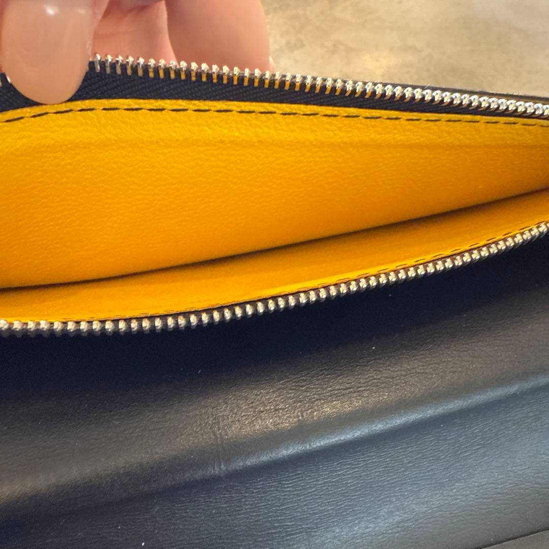 GOYARD ゴヤール　ヘリンボーン　長財布　黒