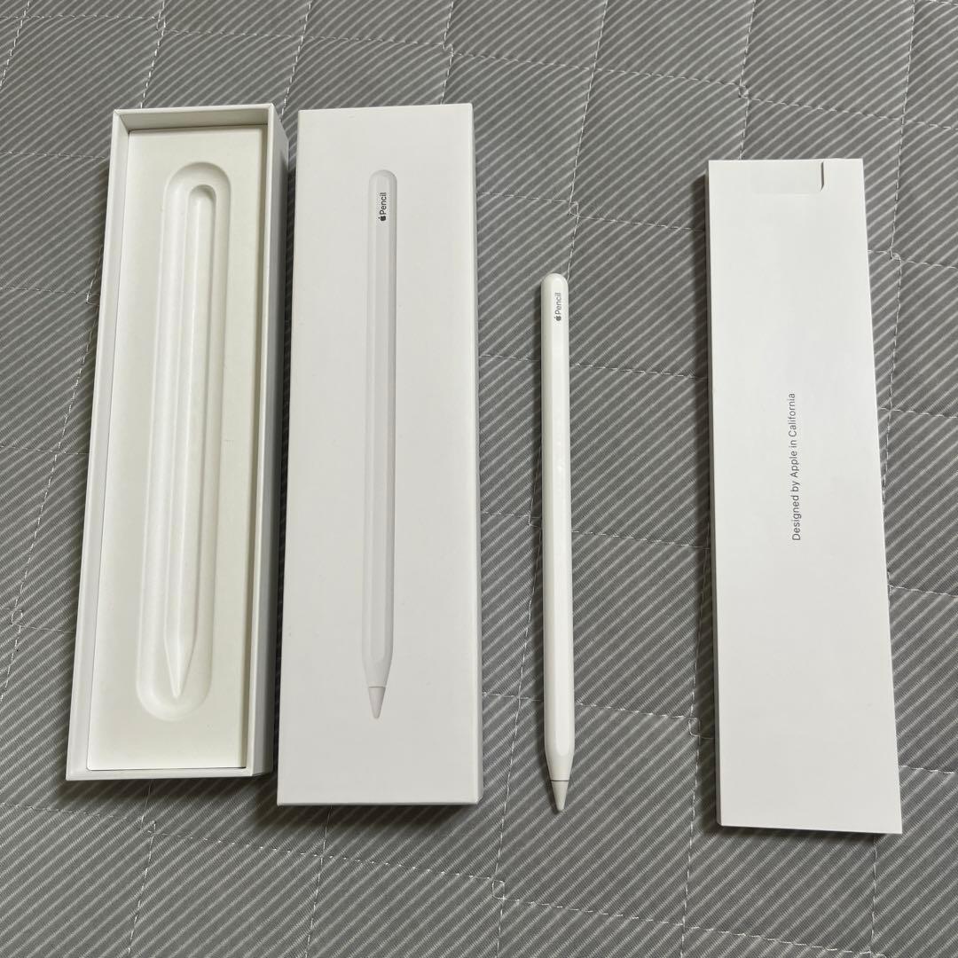 【純正】Apple Pencil 第二世代　純正　ホワイト 元箱付き