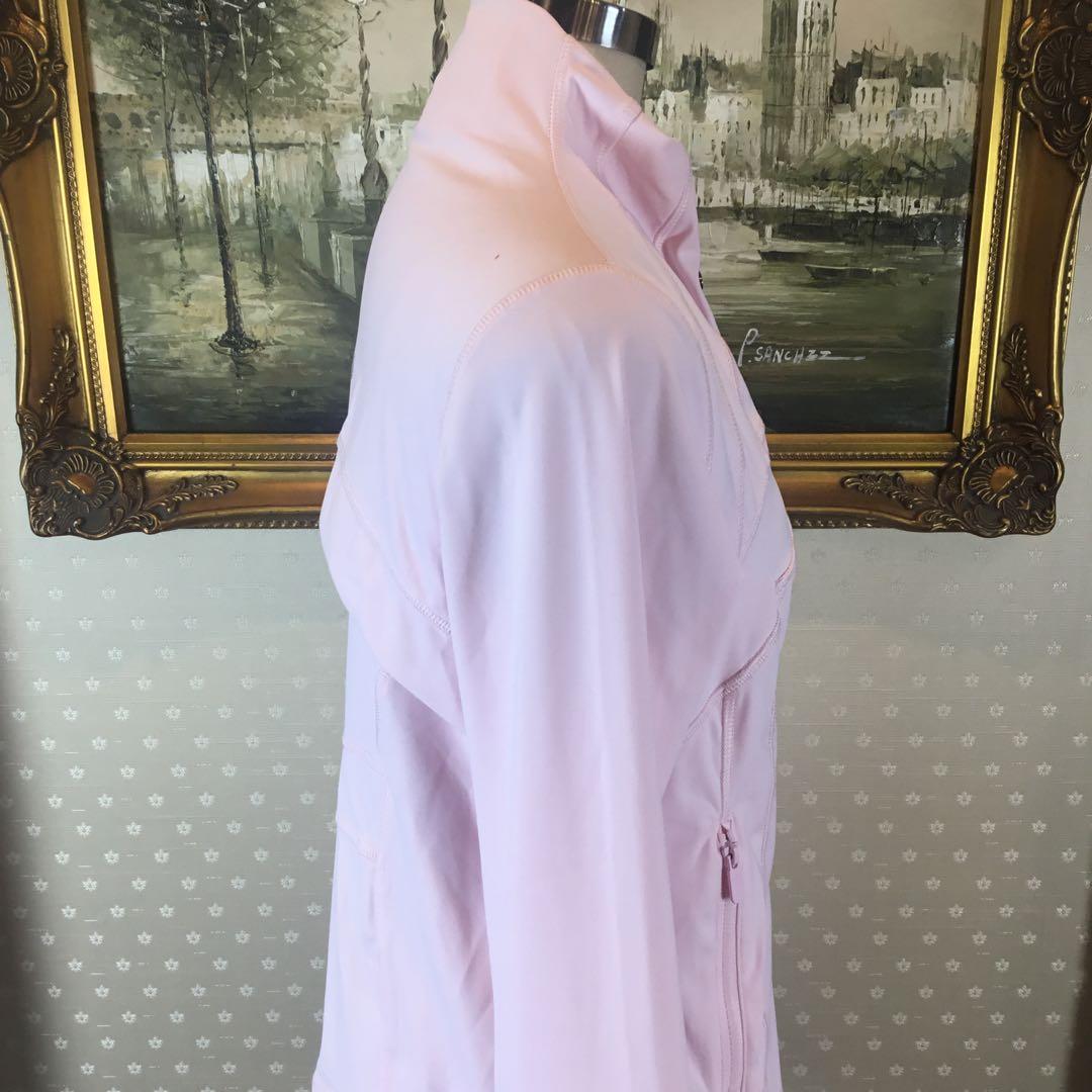 タグ付け☆ LULULEMON サイズ4 ピンク ウィンドブレーカー 長袖