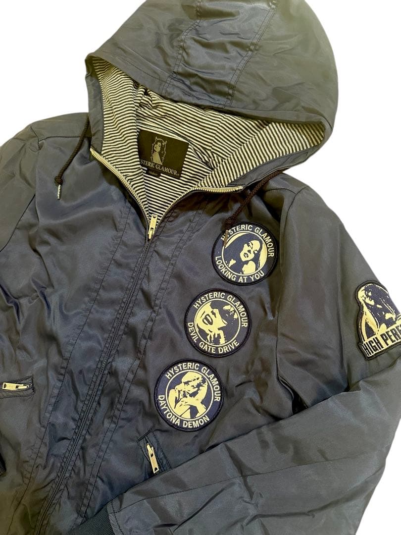 ヒステリックグラマー　ヒスガール　パーカー M ブルゾン　ジップアップ