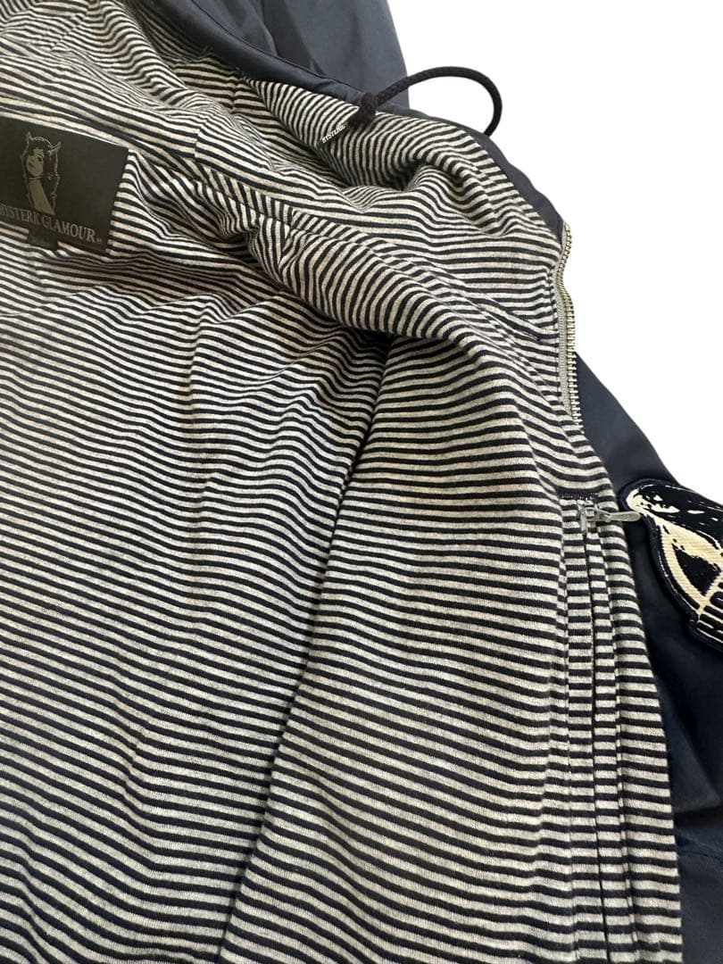 ヒステリックグラマー　ヒスガール　パーカー M ブルゾン　ジップアップ