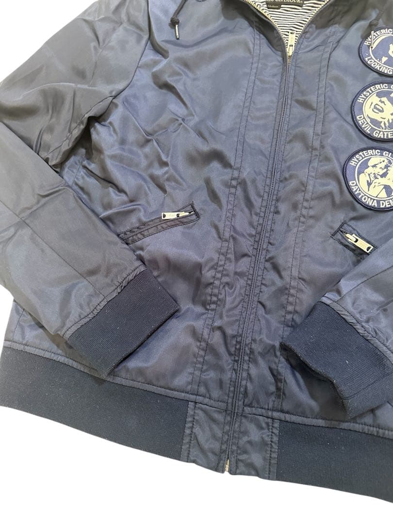 ヒステリックグラマー　ヒスガール　パーカー M ブルゾン　ジップアップ