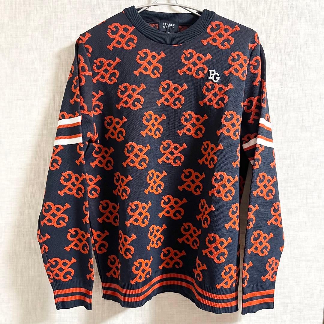 パーリーゲイツ　ゴルフ　メンズ　ニットセーター