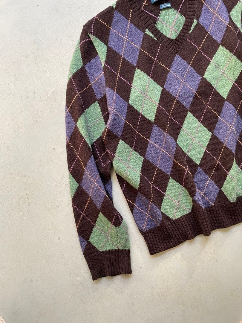 POLO RALPH LAUREN COTTON KNIT カシミヤ混