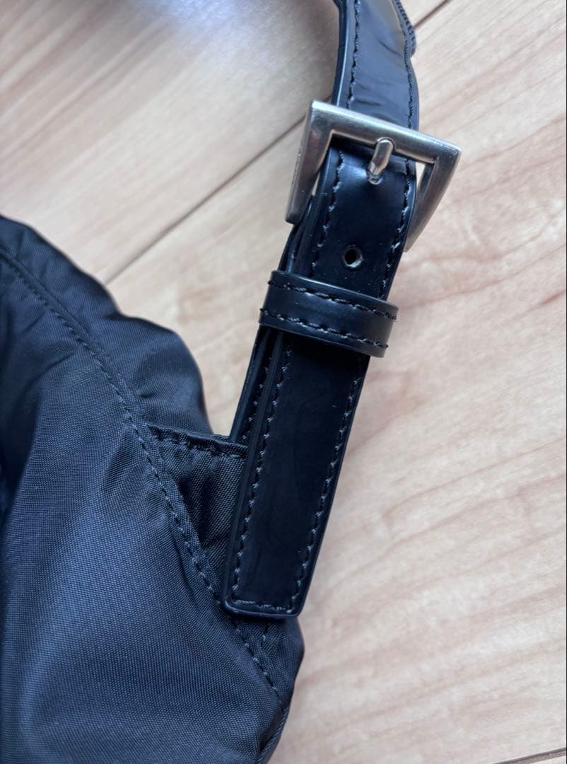美品 PRADA プラダ ナイロン リュック バックパック ブラック